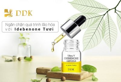 4 tiêu chí vàng để bạn chọn Idebenone Ampoule cấp ẩm cho da