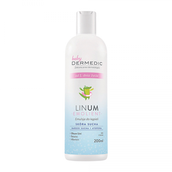 EMOLIENT LINUM BABY Bath Oil From The 1st Day Of Life